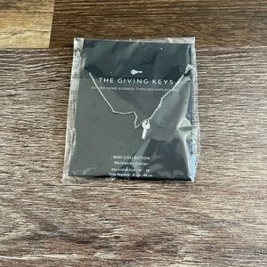 The giving keys charm necklace